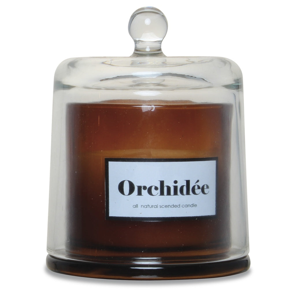 BOUGIE CLOCHE ORCHIDEE GRAND MODELE 250G