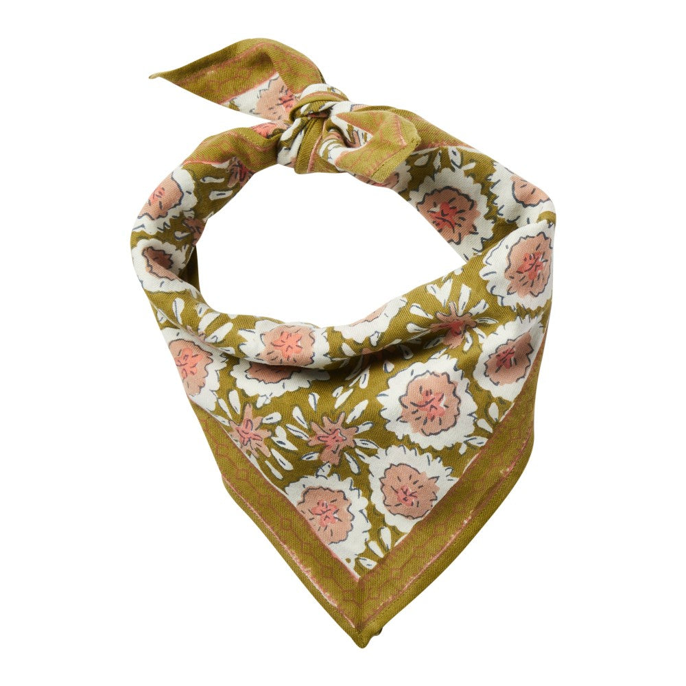 Foulard Indien Margotte Olive ENFANT