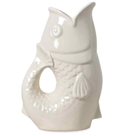 VASE PICHET POISSON BLANC GM